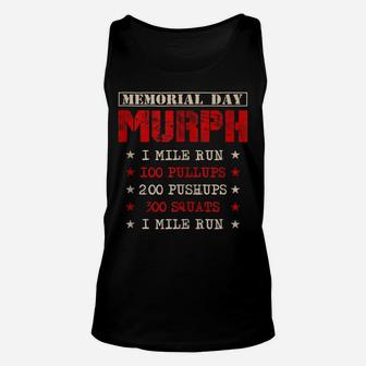 Memorial Day Shirt - Murph Challenge - Us Veteran Shirt Unisex Tank Top | Crazezy