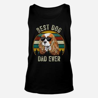 Mens Best Dog Dad Ever Cavalier King Charles Spaniel Gifts Unisex Tank Top | Crazezy UK