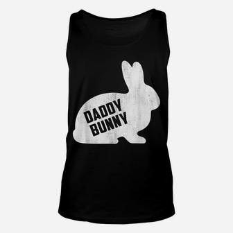 Mens Daddy Bunny Matching Father Dad Papa Men Easter Day Unisex Tank Top | Crazezy