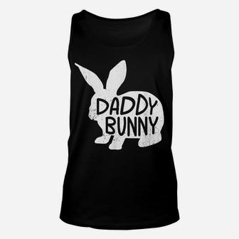 Mens Daddy Bunny Matching Father Dad Papa Men Easter Day Unisex Tank Top | Crazezy UK