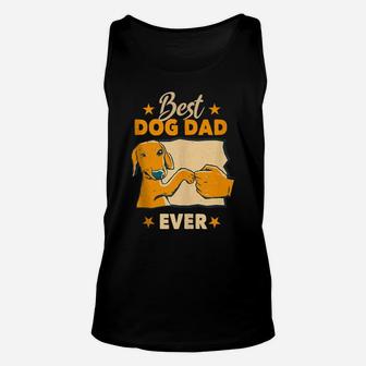 Mens Dogs And Dog Dad - Best Friends Gift Father Men Unisex Tank Top | Crazezy DE