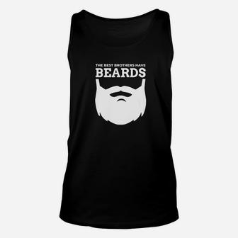 Mens Funny Brother Beard Saying Gift For A Brother Unisex Tank Top - Thegiftio UK