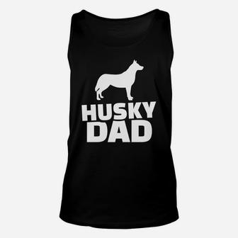 Men's Husky Dad Gift Unisex Tank Top - Thegiftio UK