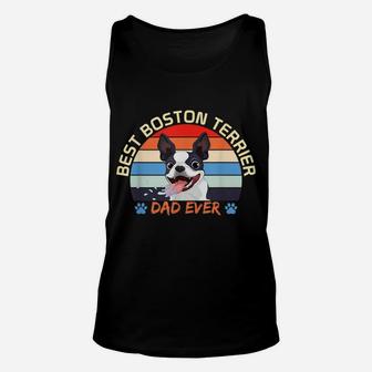 Mens Lovely Dog Boston Terrier Lover Love Pet Apparel Unisex Tank Top | Crazezy