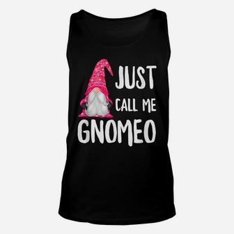 Mens Valentine Day Cute Gnomeo Lover Funny Gnome Love Gift Unisex Tank Top | Crazezy