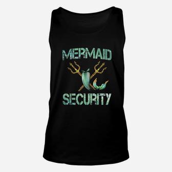 Mermaid Security Unisex Tank Top | Crazezy UK