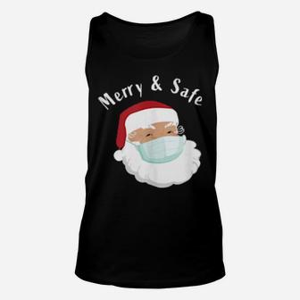 Merry And Safe Santa Unisex Tank Top - Monsterry AU