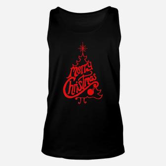 Merry Christmas Happy Holiday Xmas Blessing Greeting Holiday Unisex Tank Top | Crazezy
