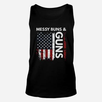 Messy Hair Dont Care Funny Unisex Tank Top | Crazezy DE