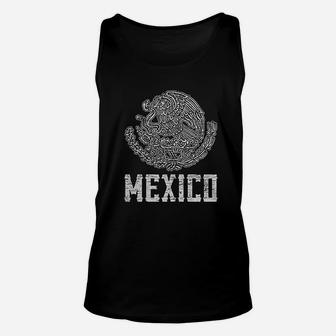Mexican Eagle Coat Of Arms Mexico Unisex Tank Top | Crazezy