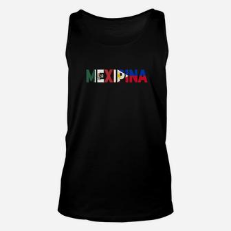 Mexipina Half Mexican Filipina With Mexico Philippines Flag Unisex Tank Top | Crazezy AU