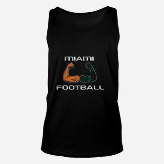 Miami Sports Fan Cool College Football Game Day Gifts Unisex Tank Top | Crazezy CA