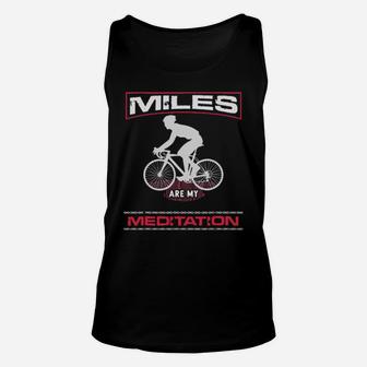 Miles Are My Meditation Unisex Tank Top - Monsterry