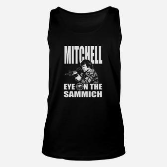 Mitchell Eye On The Sammich Mystery Science Theatre 3000 Return Unisex Tank Top | Crazezy