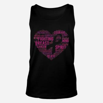 Moc Deamiarr Christamas Gift Awareness Women Pink Ribbon Unisex Tank Top | Crazezy