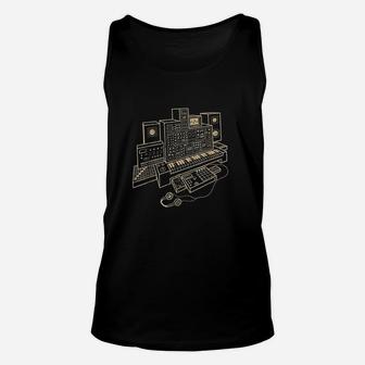 Modular Synthesizer For Electronic Musician Unisex Tank Top | Crazezy