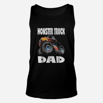 Monster Truck Dad Unisex Tank Top | Crazezy