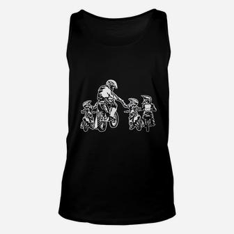 Motocross Dad And Son Unisex Tank Top | Crazezy CA