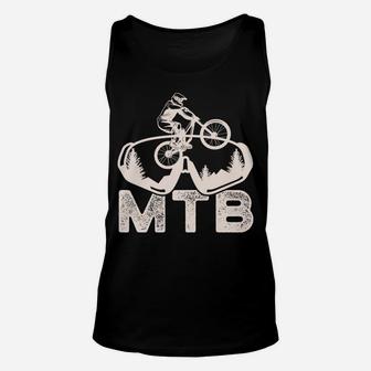 Mountain Bike Mtb T Shirt - Mountain Bicycle Unisex Tank Top | Crazezy UK