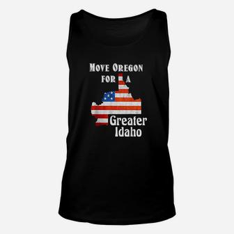 Move Oregon For A Greater Idaho Unisex Tank Top | Crazezy UK