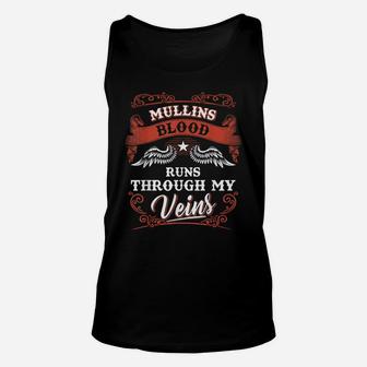 Mullins Blood Runs Through My Veins Shirt 1K2s Unisex Tank Top | Crazezy