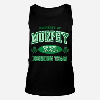 Murphy Family Irish Drinking Team St Patricks Day Unisex Tank Top | Crazezy DE