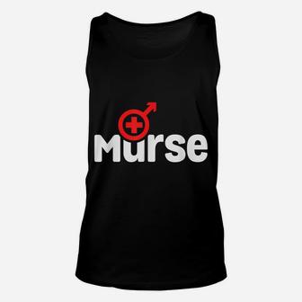 Murse Funny Male Nurse Rn Medical Staff Nursing Tee Unisex Tank Top | Crazezy DE
