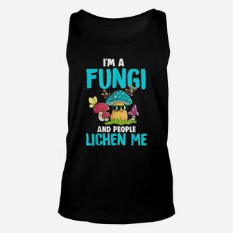 Mushroom Lover Gifts For Foraging Fungi Hunting Men Unisex Tank Top | Crazezy