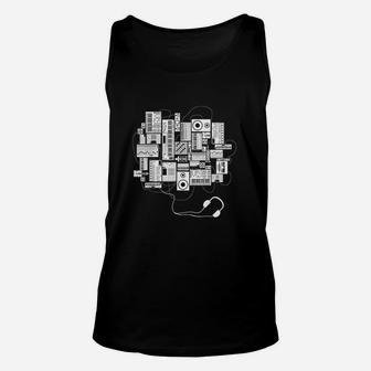 Music Producer Dj And Electronic Musician Unisex Tank Top | Crazezy