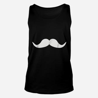 Mustache Unisex Tank Top | Crazezy