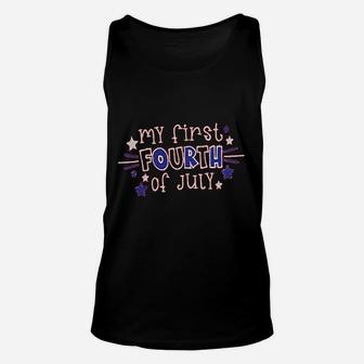 My 1St Fourth Of July Unisex Tank Top | Crazezy CA