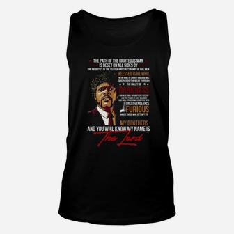 My Brothers And You Will Know My Name Is The Lord Unisex Tank Top - Monsterry UK