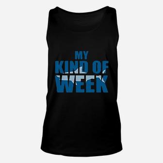 My Kind Of Week Shark Ocean Unisex Tank Top | Crazezy AU