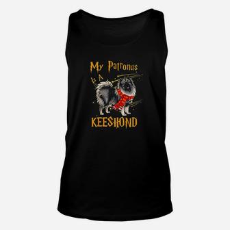 My Patronus Is A Keeshond For Dog Lovers Unisex Tank Top | Crazezy CA