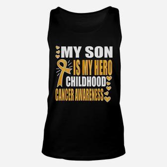 My Son Is My Hero Unisex Tank Top | Crazezy AU