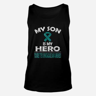My Son Is My Hero Unisex Tank Top | Crazezy AU