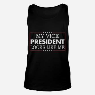 My Vp Looks Like Me Shirt Madam Vice President Unisex Tank Top - Monsterry