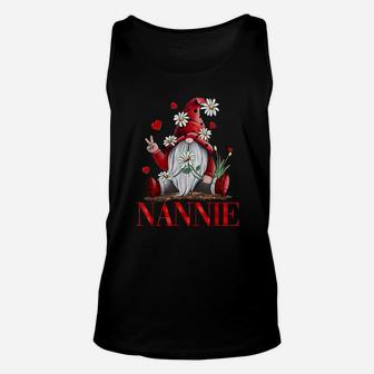 Nannie - Gnome Valentine Unisex Tank Top | Crazezy