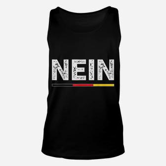 Nein T Shirt German No Saying Funny Germany Vintage Tee Gift Unisex Tank Top | Crazezy AU