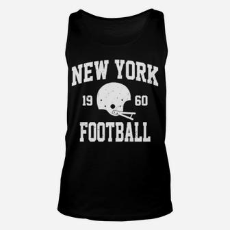 New York Football Athletic Vintage Sports Team Fan Unisex Tank Top - Monsterry CA