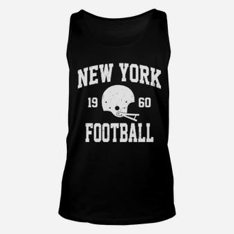 New York Football Athletic Vintage Sports Team Fan Unisex Tank Top - Monsterry
