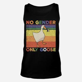 No Gender Only Goose Lgbt Unisex Tank Top - Monsterry CA