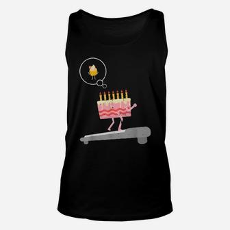 No More Cake Fitness Motivation Body Enthusiast Unisex Tank Top - Monsterry UK