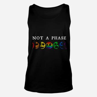 Not A Phase Skellington Moons Lgbt Unisex Tank Top - Monsterry