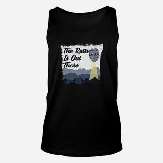 Notorious Rbg Is Out Ufo There Unisex Tank Top | Crazezy DE