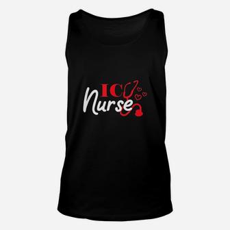 Nurse Gifts For Women Icu Funny Unisex Tank Top | Crazezy