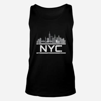 Nyc New York City Skyline Unisex Tank Top | Crazezy