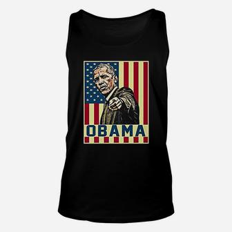 Obama 44Th Usa Pop Art Vintage Usa America Unisex Tank Top | Crazezy AU