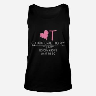 Occupational Therapy Unisex Tank Top | Crazezy