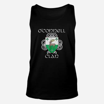 Oconnell Family Crest Coat Of Arms Unisex Tank Top | Crazezy